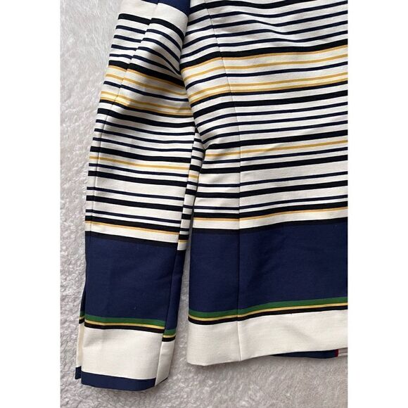 Tommy Hilfiger Preppy Americana Double Breasted Long Sleeve Striped Blazer - Picture 13 of 16